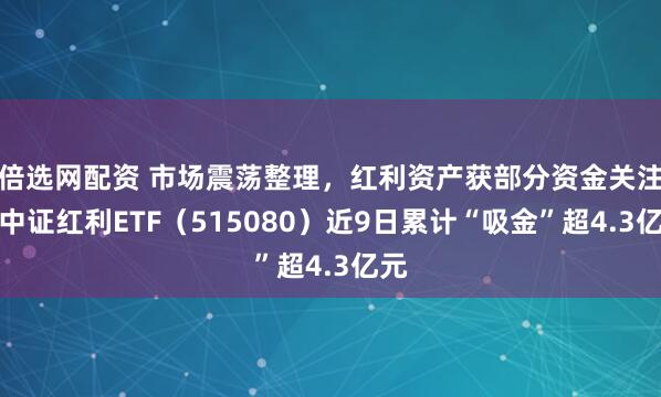 倍选网配资 市场震荡整理，红利资产获部分资金关注，中证红利ETF（515080）近9日累计“吸金”超4.3亿元
