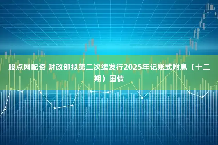 股点网配资 财政部拟第二次续发行2025年记账式附息（十二期）国债